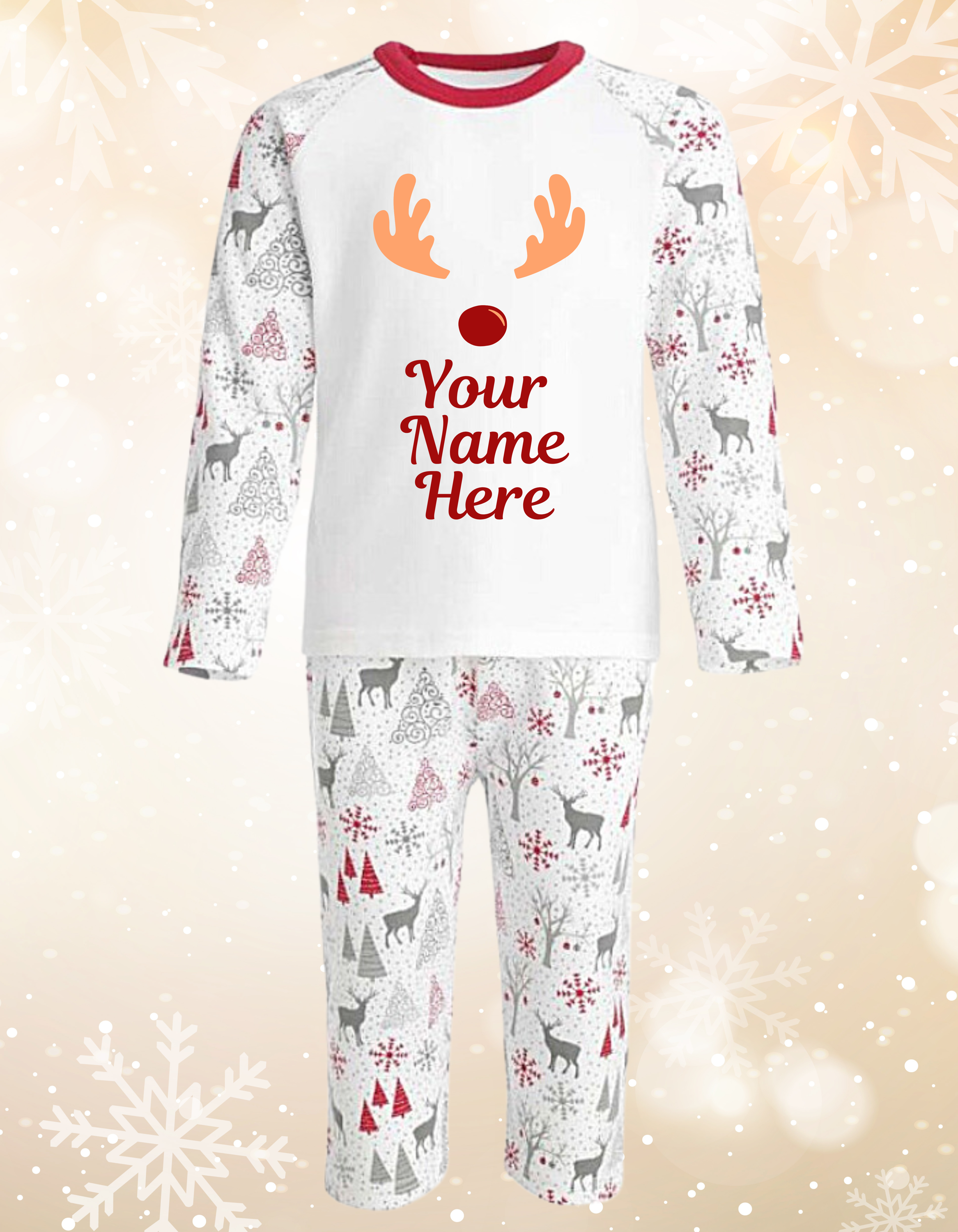 Children’s Personalised Christmas PJs  image 1