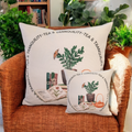 Tea & Tranquility Cushion and Insert Set. image 0