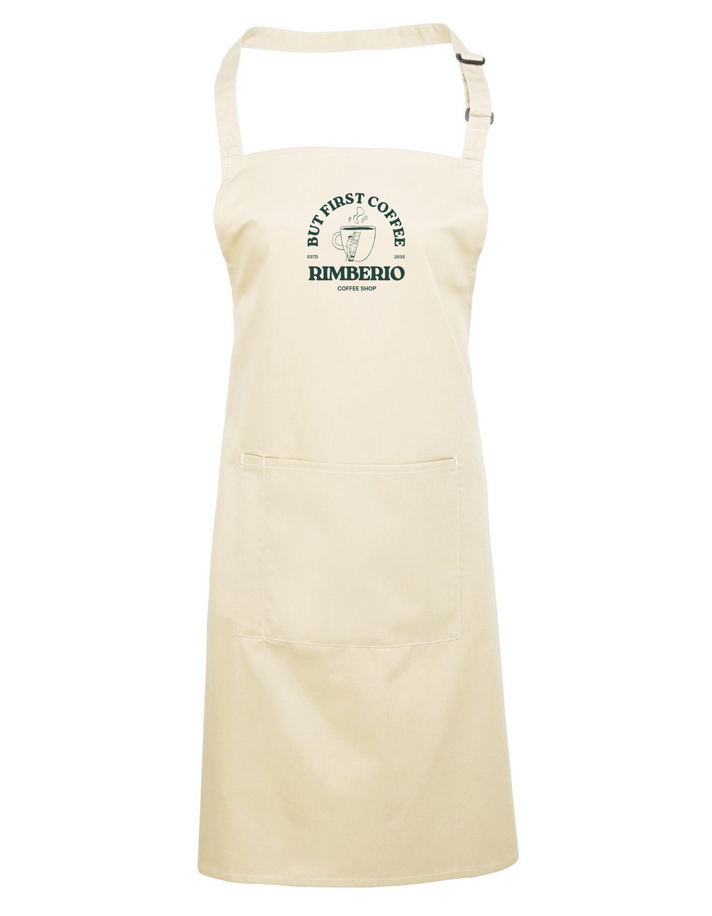 Customised Business Aprons – Printed with Your Logo & Details image 1