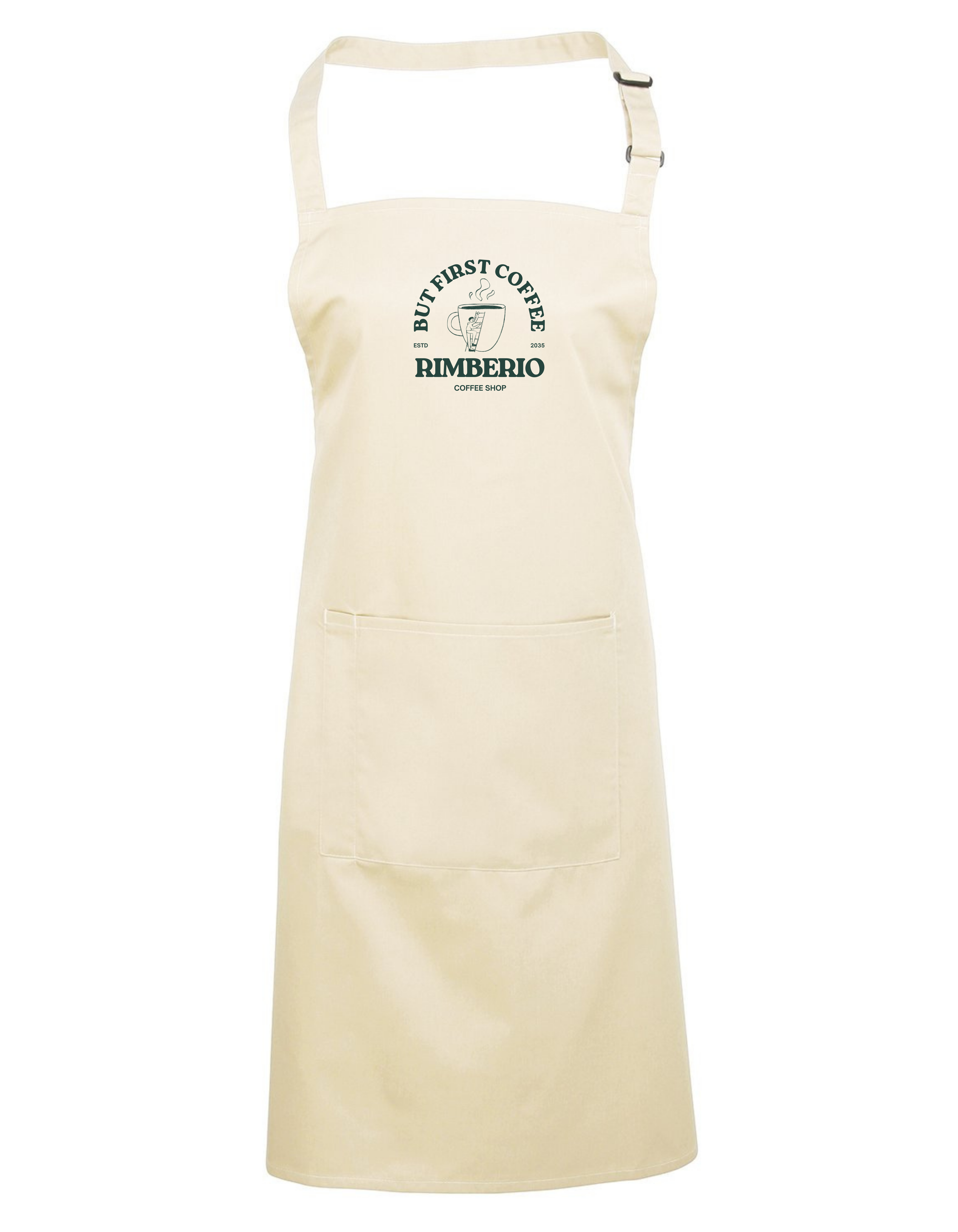 Customised Business Aprons – Printed with Your Logo & Details image 1