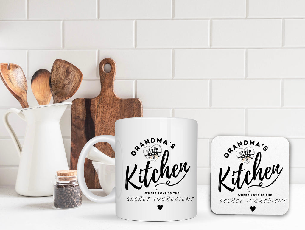 Mother’s Day Bundle - Apron, Mug, Coaster Set  image 3