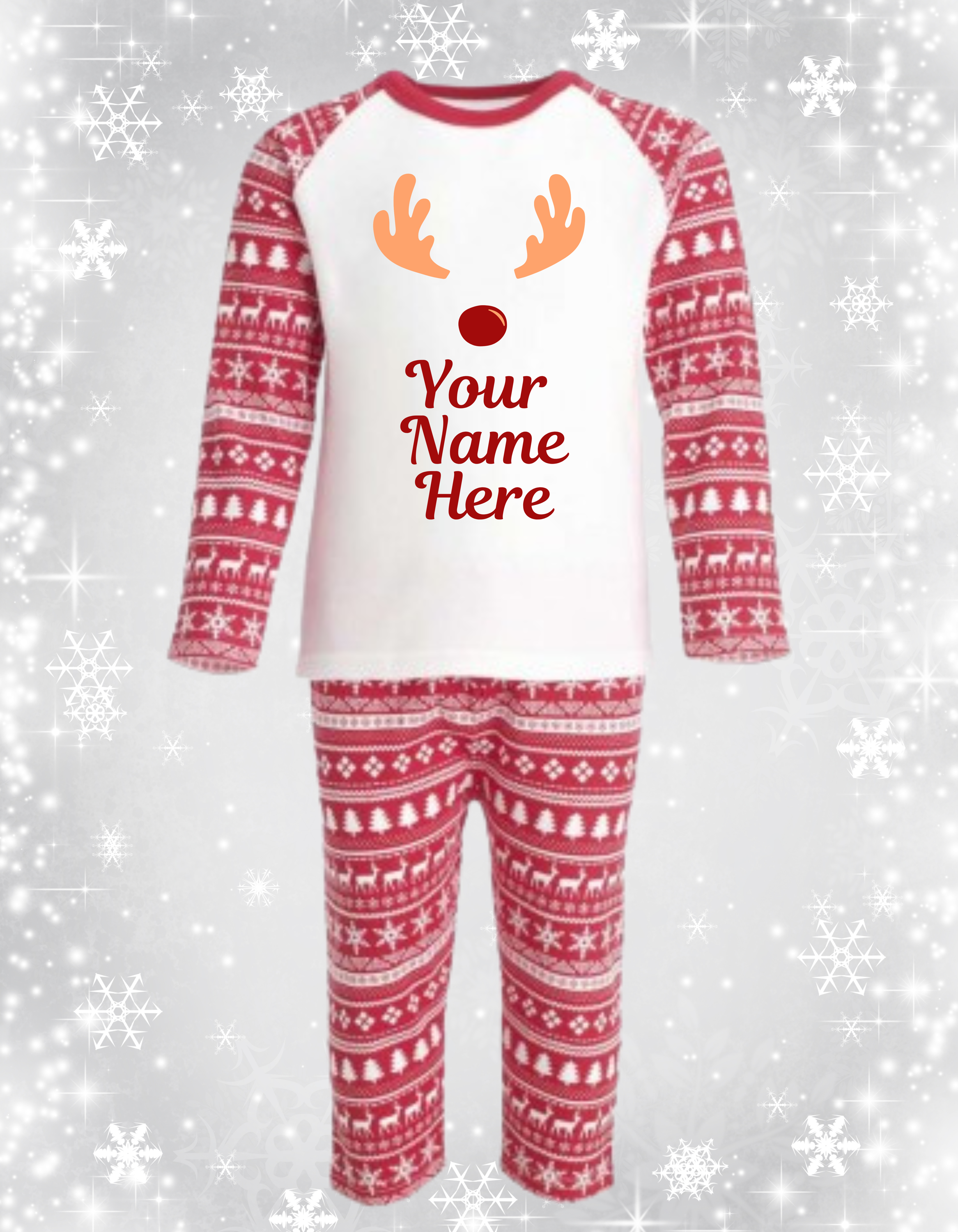 Children’s Personalised Christmas PJs  image 3
