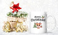 Merry Christmas Reindeer Mug 11oz image 0