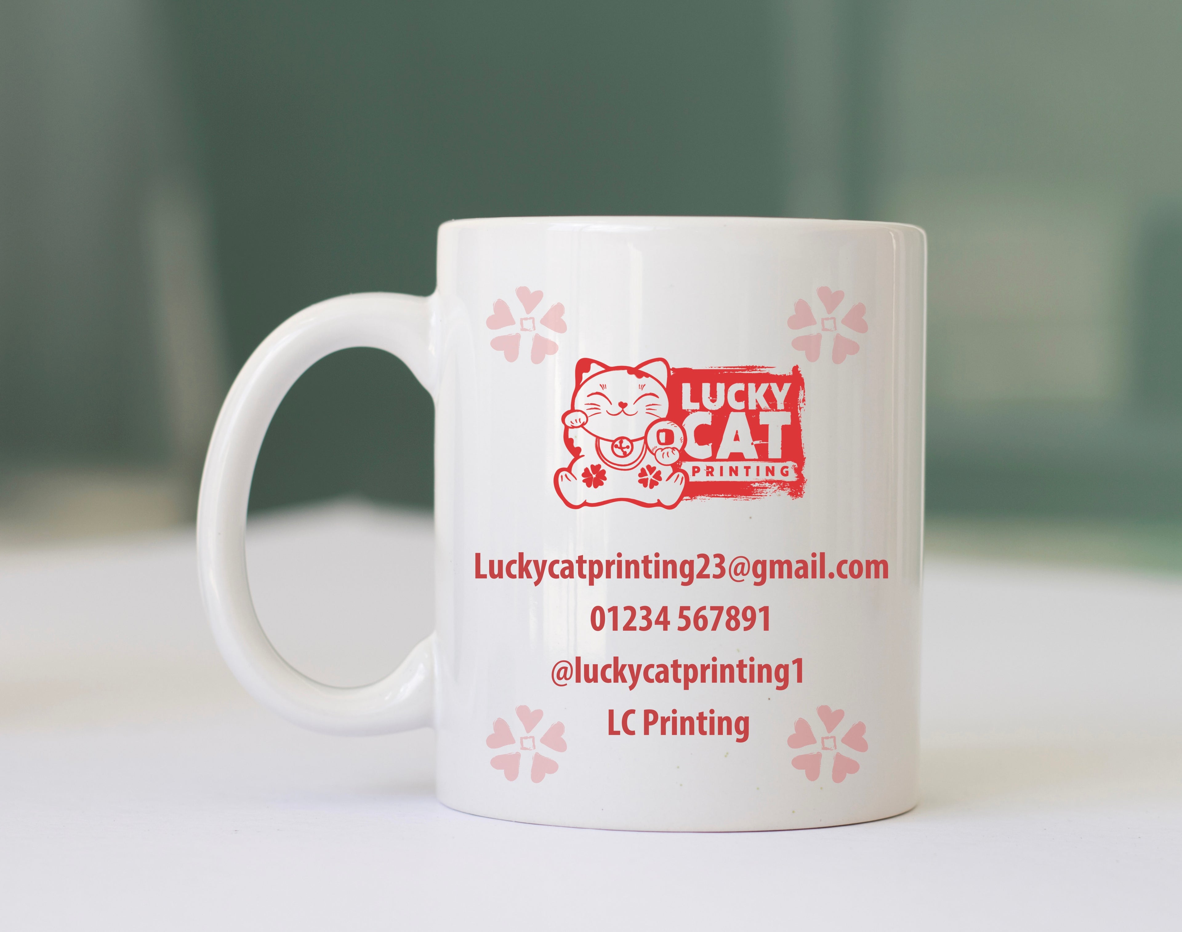 Custom 11oz White Mug  image 2