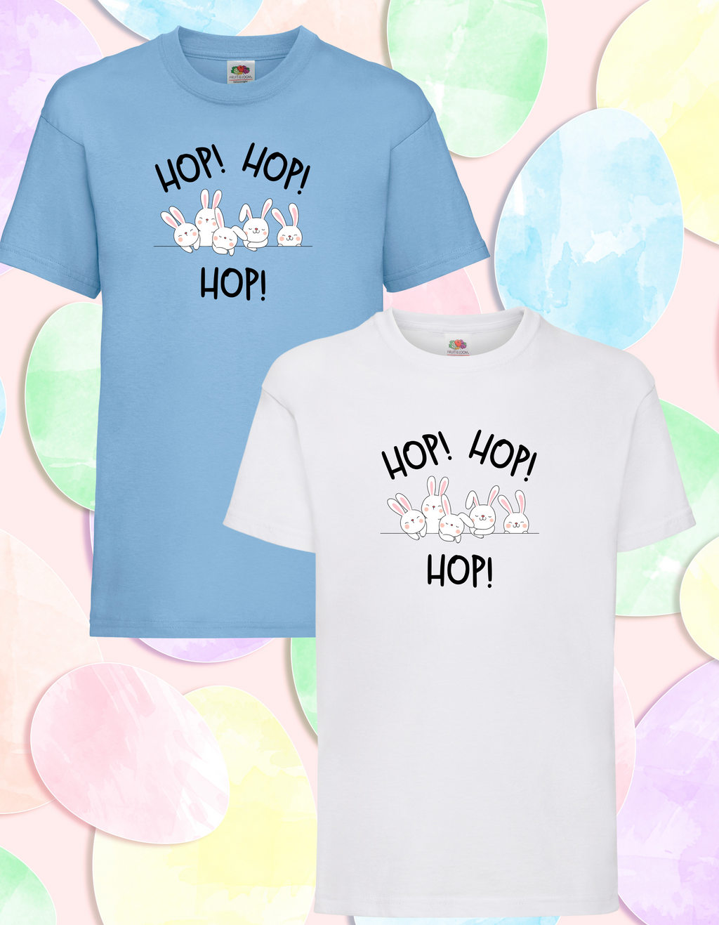 Hop Little bunny children’s T-shirt   image 1