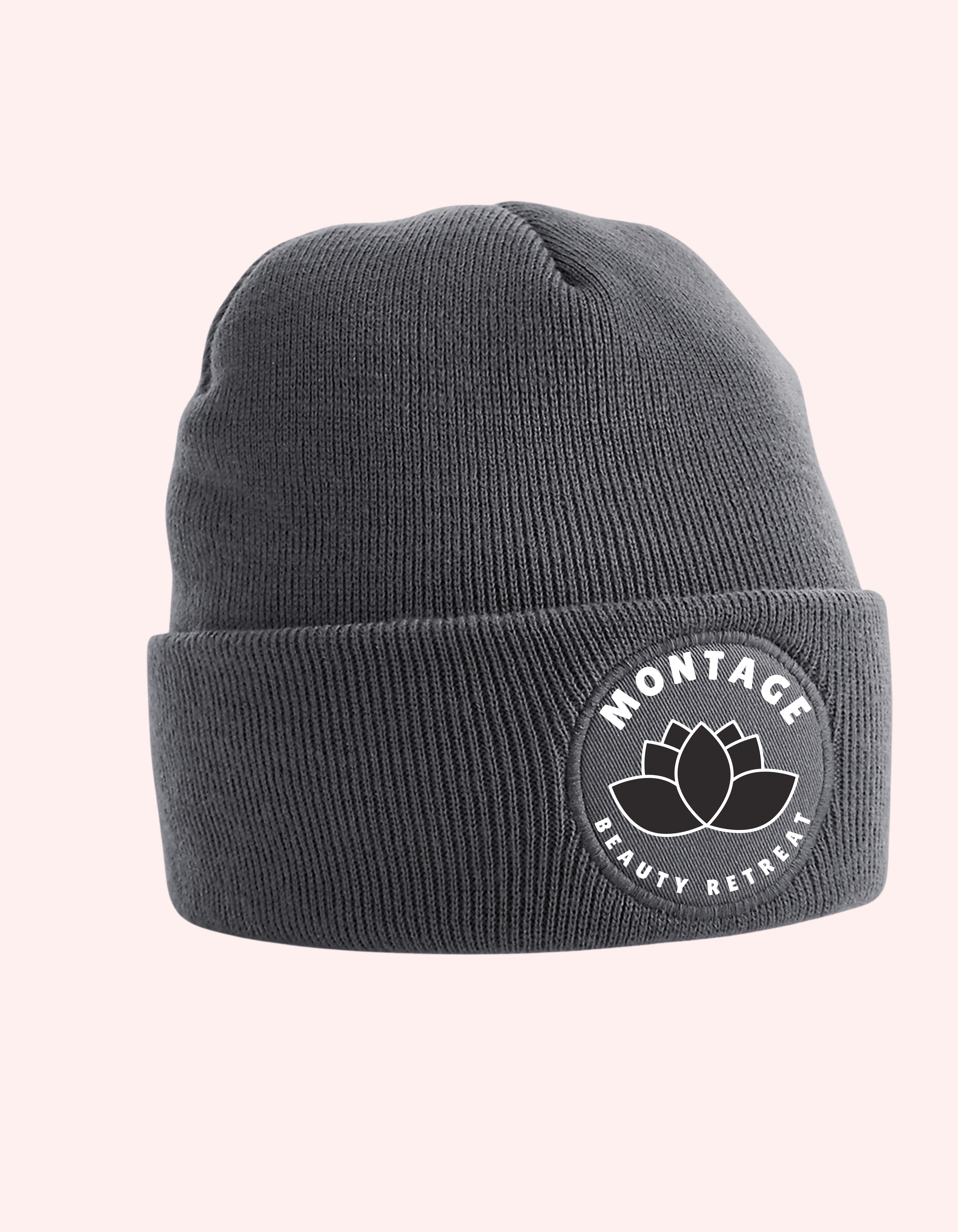 Personalised Beanies – DTF Transfer Printed with Circular Patch image 3