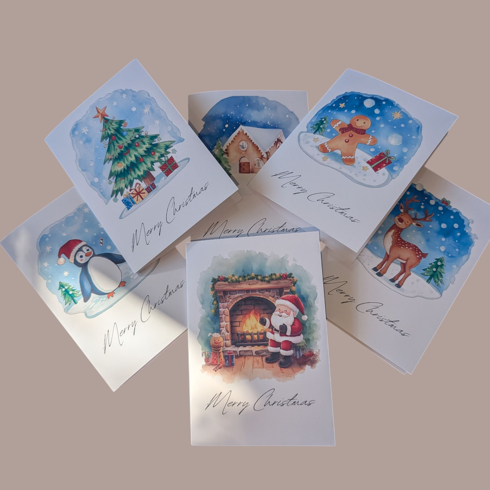 Christmas Cards Packs (6 designs)