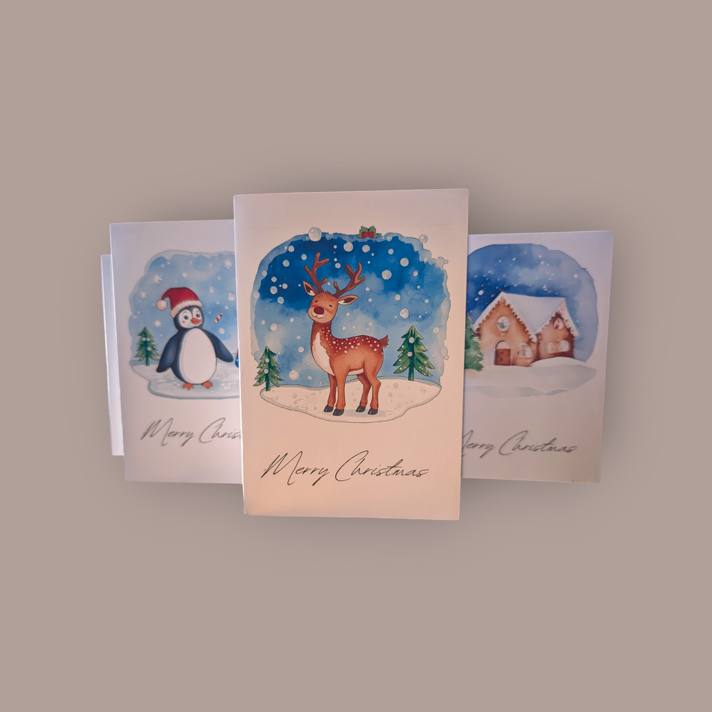 Christmas Cards Packs (6 designs)