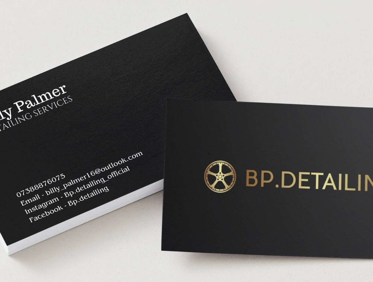 Custom Printed Business Cards 85mm x 55mm image 2