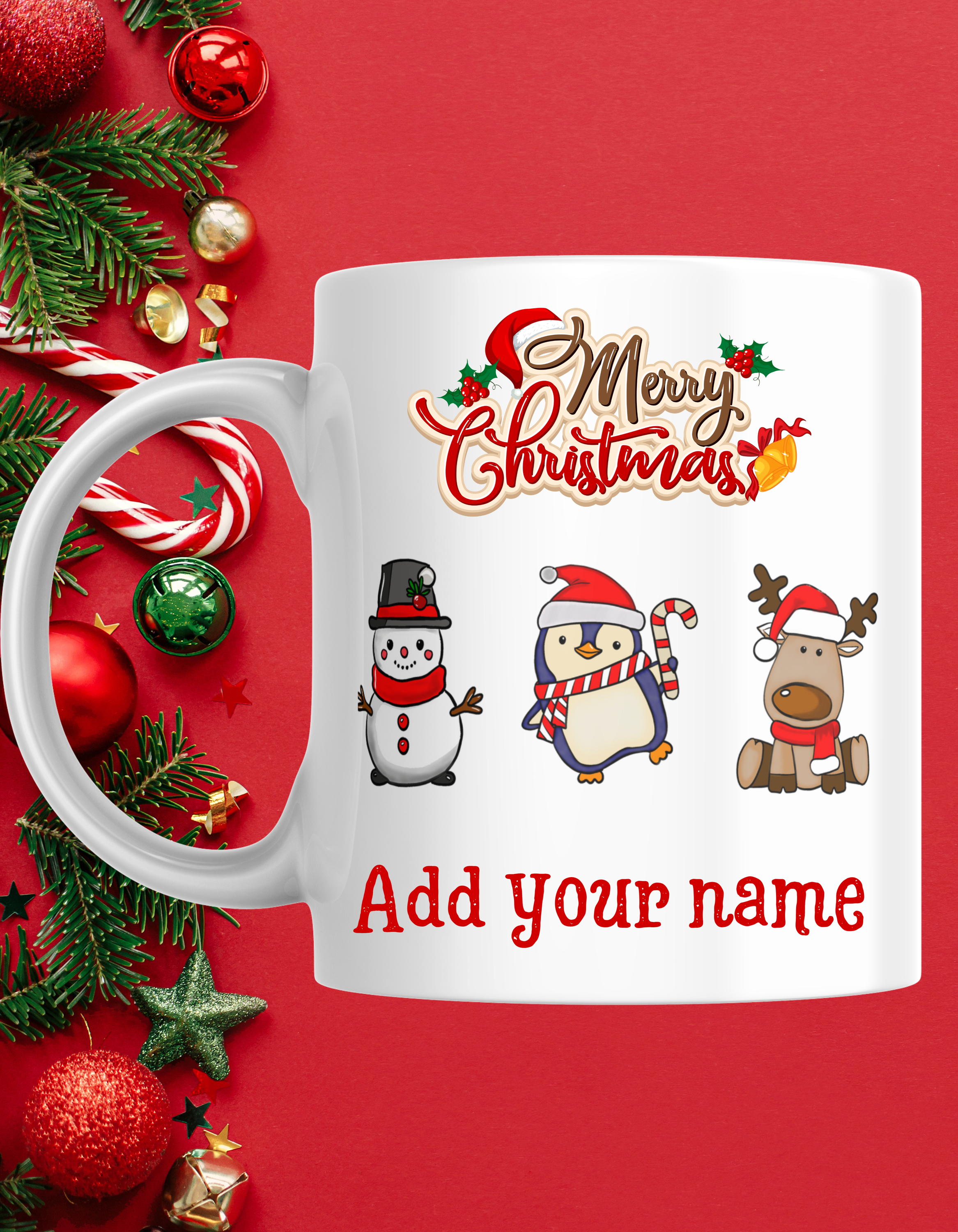 Personalised Christmas Trio Mug  image 0