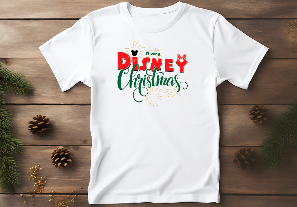 A Very Disney Christmas Tshirt image 0