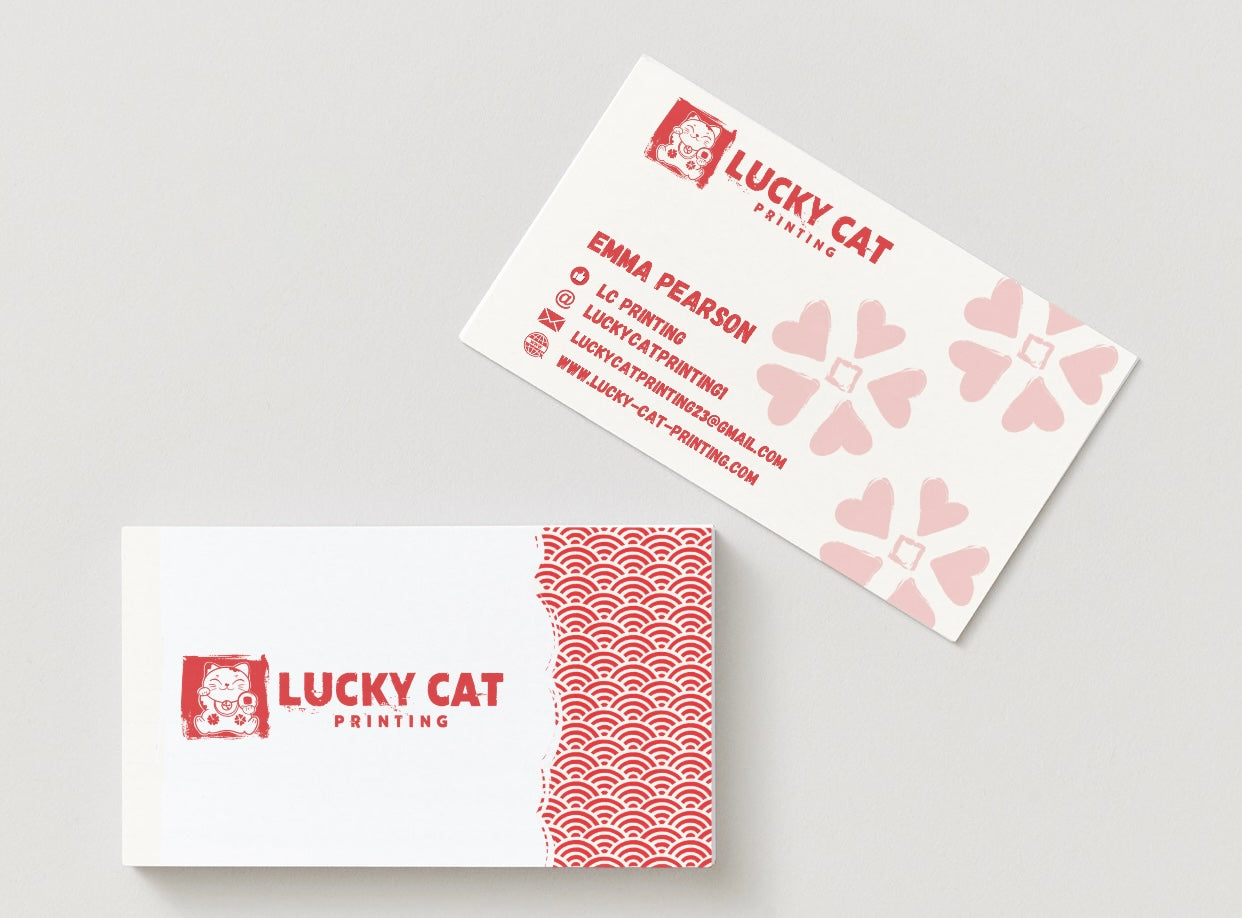 Custom Printed Business Cards 85mm x 55mm image 0
