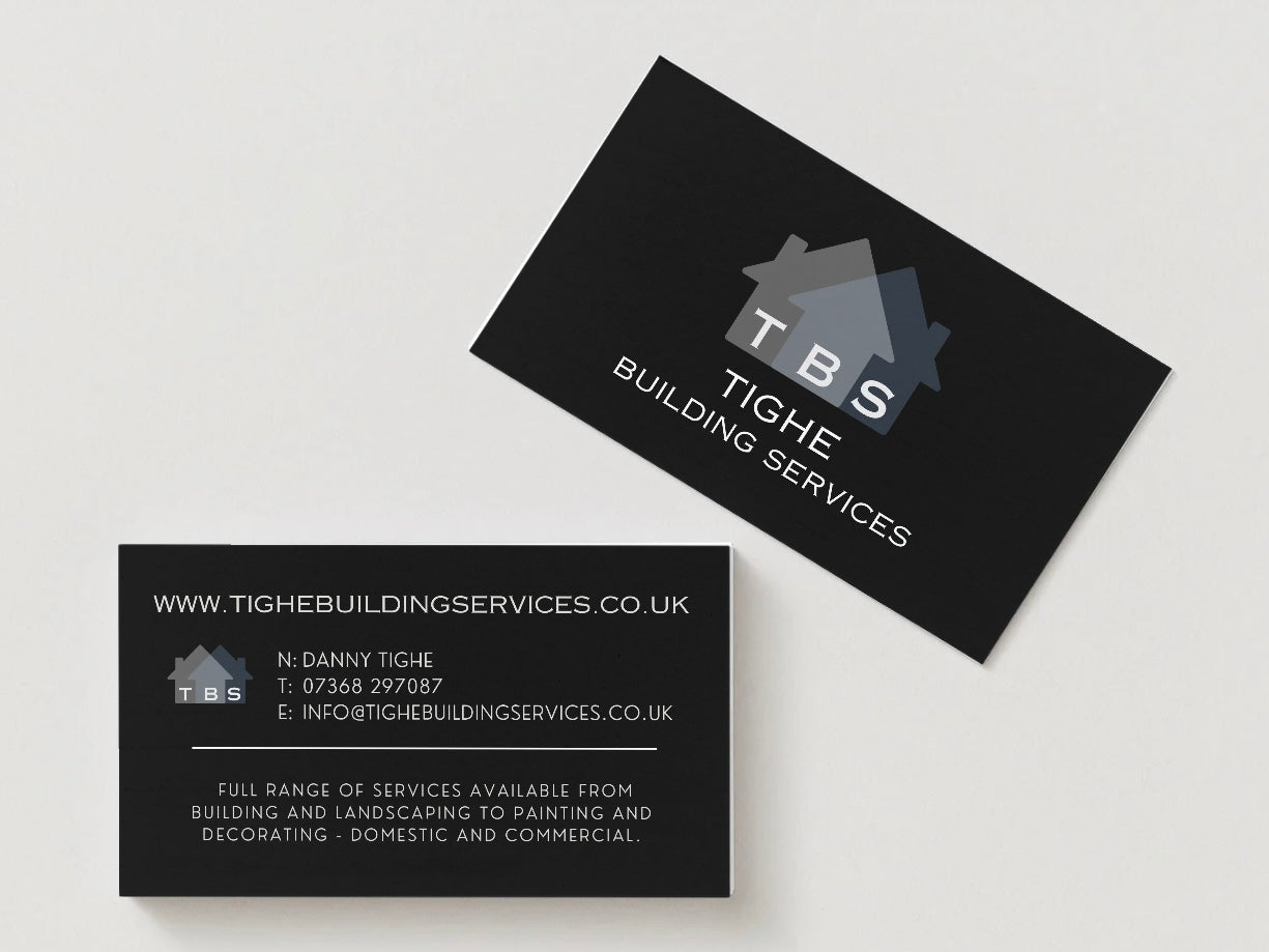Custom Printed Business Cards 85mm x 55mm image 4