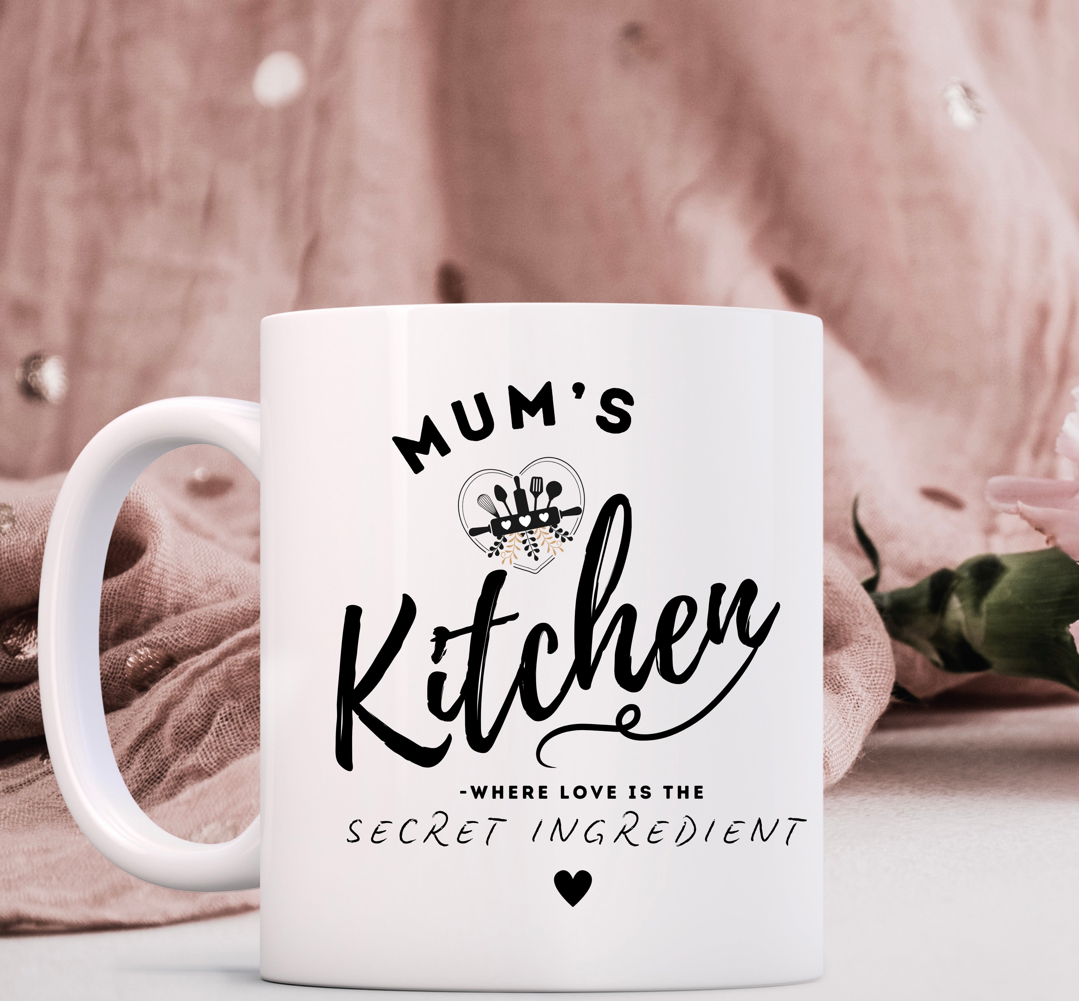Mother’s Day Bundle - Apron, Mug, Coaster Set  image 5