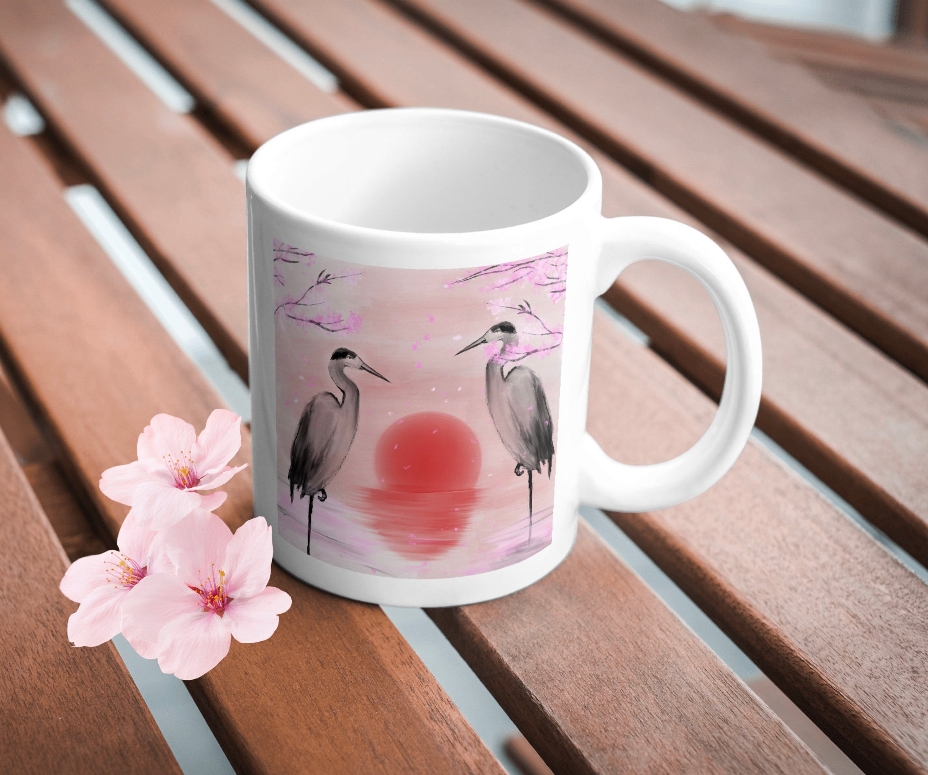 Crane love birds - Artist Collection image 2