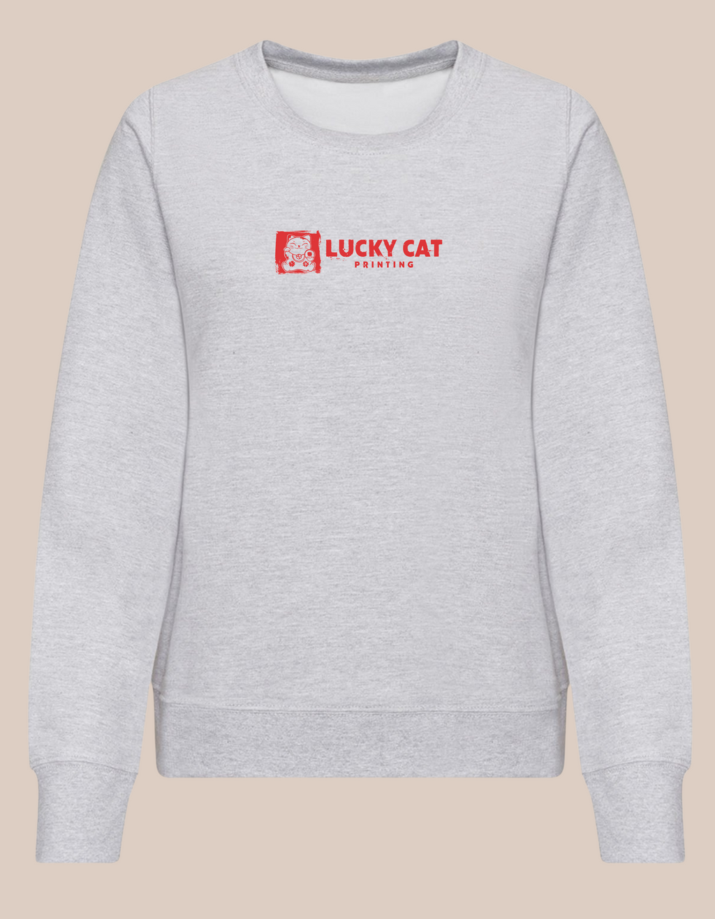 Women’s Fruit Of The Loom Sweatshirt Front Print ONLY  image 3