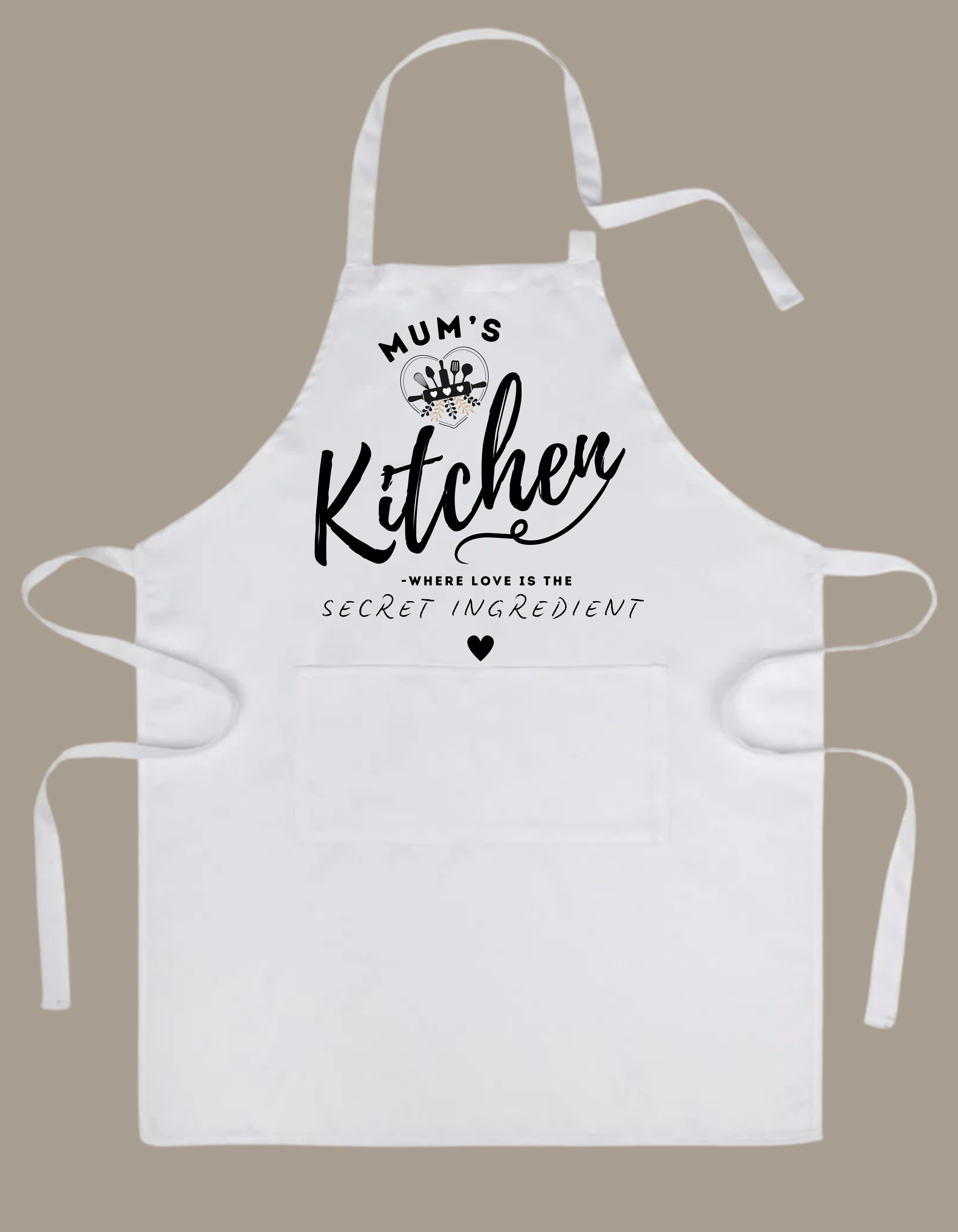 Mum’s  Kitchen Apron - short style  image 0